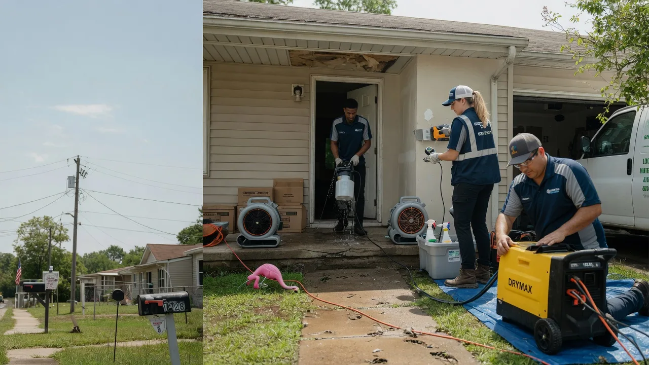 Storm Damage Water Removal in Fork, SC near me